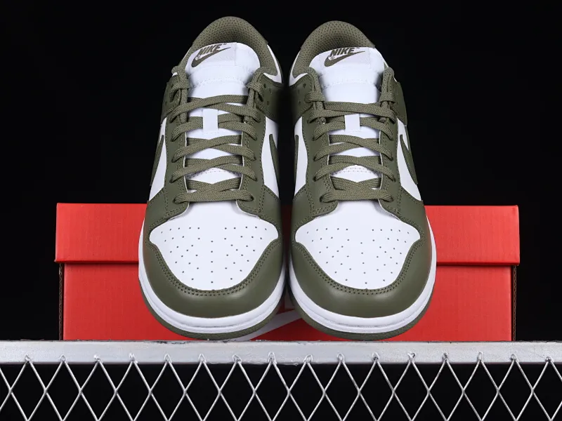 All categories Nk SB Dunk series Nk SB Dunk Low low-top sneakers M version pure original Nk Dunk Low olive green SB smashed backboard fashion casual sneakers DD1503-120